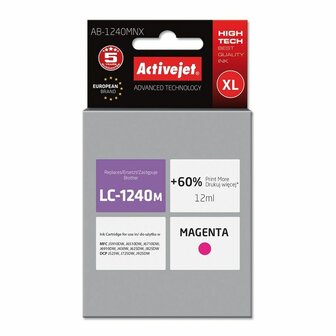 Originele inktcartridge Activejet AB-1240MNX Magenta 1