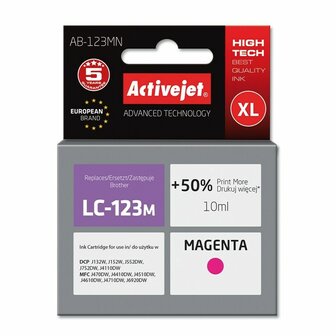 Originele inktcartridge Activejet AB-123MN Magenta 1