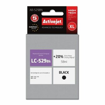 Originele inktcartridge Activejet AB-529BN Zwart 1
