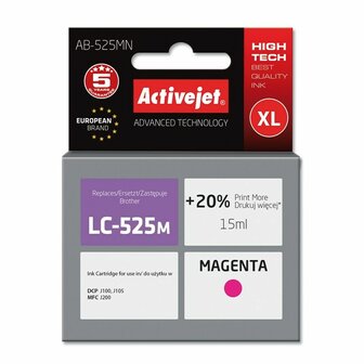 Originele inktcartridge Activejet AB-525MN Magenta 1
