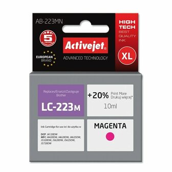 Originele inktcartridge Activejet AB-223MN Magenta 1