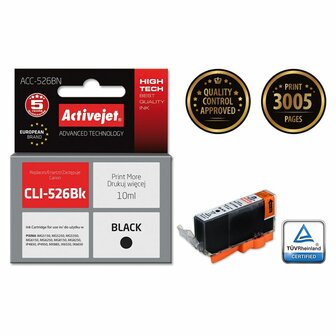 Compatibele inktcartridge Activejet ACC-526BN Zwart 2