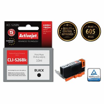 Compatibele inktcartridge Activejet ACC-526CN Cyaan 2