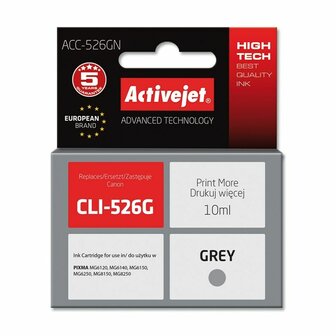 Compatibele inktcartridge Activejet ACC-526GN Grijs 1