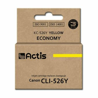 Originele inktcartridge Actis KC-526Y Geel 1