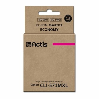 Originele inktcartridge Actis KC-571M Wit Magenta 1