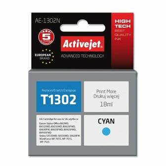 Originele inktcartridge Activejet AE-1302N Cyaan 1