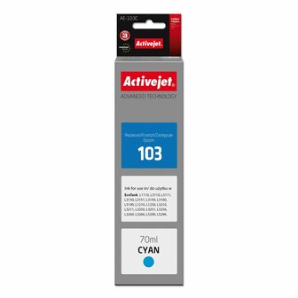 Originele inktcartridge Activejet AE-103C Blauw 1