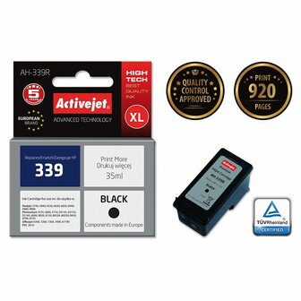 Originele inktcartridge Activejet AH-339R Zwart 2