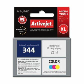 Originele inktcartridge Activejet AH-344R Cyaan/Magenta/Geel 1