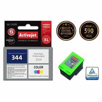 Originele inktcartridge Activejet AH-344R Cyaan/Magenta/Geel 2