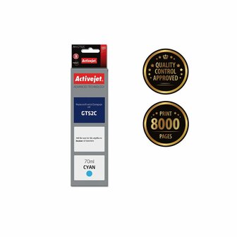 Originele inktcartridge Activejet AH-GT52C Zwart Cyaan 2