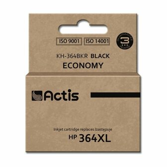 Originele inktcartridge Actis KH-364BKR Zwart 1
