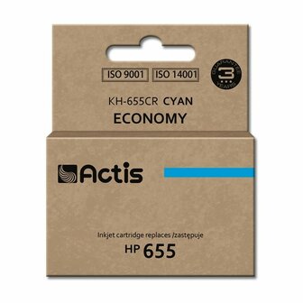 Originele inktcartridge Actis KH-655CR Cyaan 1