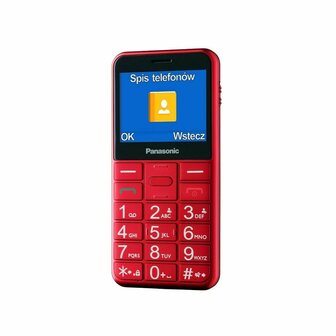 Senioren Telefoon Panasonic KX-TU155EXRN 2,4&quot; Rood 3