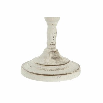 Kaarshouder DKD Home Decor Metaal Wit 13 x 13 x 25 cm 2
