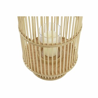 Kaarshouder DKD Home Decor Kristal Bamboe (26 x 26 x 69 cm) 2