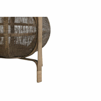 Kaarshouder DKD Home Decor Natuurlijk Bruin Bamboe 33 x 33 x 42 cm 2