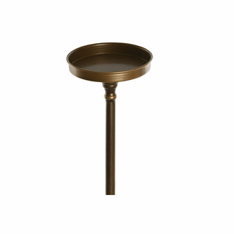 Kaarshouder Home ESPRIT Gouden Metaal 21 x 21 x 98 cm 2