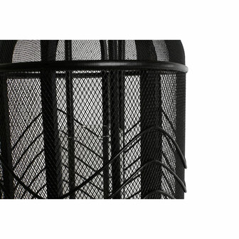 Kaarshouder Home ESPRIT Zwart Metaal 25,5 x 25,5 x 46,5 cm 4