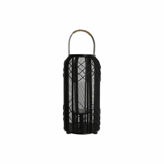 Kaarshouder Home ESPRIT Zwart Metaal 21,5 x 21,5 x 43,5 cm 1