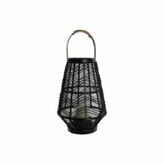 Kaarshouder Home ESPRIT Zwart Metaal 27,5 x 27,5 x 40 cm 6