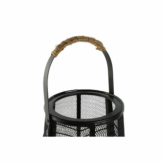 Kaarshouder Home ESPRIT Zwart Metaal 23 x 23 x 31,5 cm 2