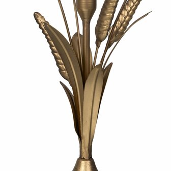 Kaarshouder Gouden Ijzer &Oslash; 23 cm 23 x 23 x 34 cm 5