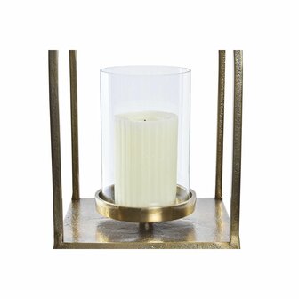 Lantaarn DKD Home Decor Kristal Gouden Aluminium (19 x 19 x 43 cm) 3