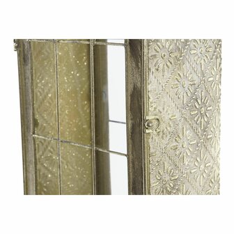 Lantaarn DKD Home Decor Kristal Gouden Metaal (18 x 13 x 43 cm) 3