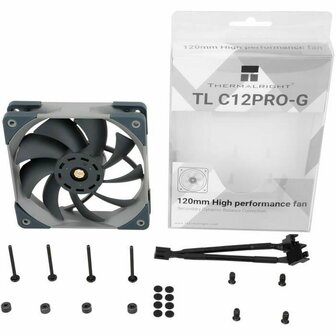 Case fan Thermalright TL-C12PRO-G &Oslash; 12 cm 3