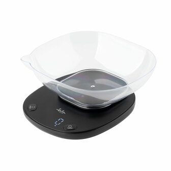 Keukenweegschaal JATA HBAL1709      * Zwart 5 kg 3