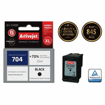 Originele inktcartridge Activejet AH-704BR Zwart 2