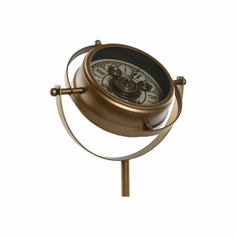 Tafelklok Home ESPRIT Gouden Metaal Kristal 36 X 24 X 66,5 cm 3