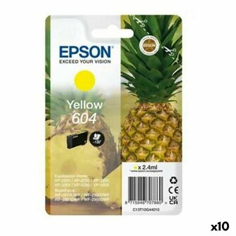 Originele inktcartridge Epson XP-2200 WF-2910DWF Geel Zwart (10 Stuks) 1
