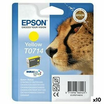 Originele inktcartridge Epson Geel (10 Stuks) (1 Stuks) 1