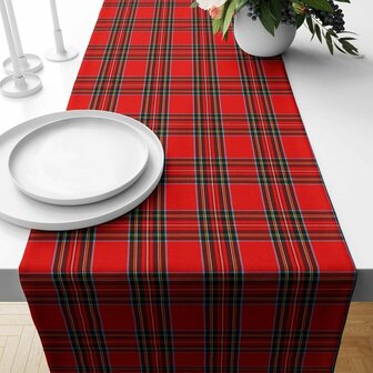 Tafelloper Belum terciopelo Cuadro Escoc&eacute;s Grande Multicolour 50 x 145 cm Schots 3