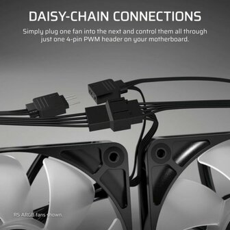 Cooling Base voor Laptop Corsair &Oslash; 12 cm (3 Stuks) 8