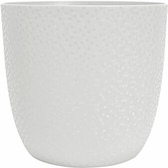 Bloempot EDA Opal Chape Wit &Oslash; 29,5 cm 1