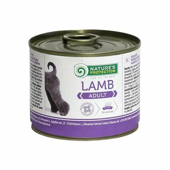 Natvoer NATURE&amp;apos;S PROTECTION Adult Lamb 200 g 1