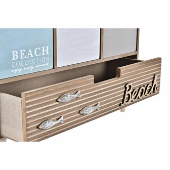 Juwelenkistje DKD Home Decor Hout Bruin Turkoois 34 x 14 x 24 cm 3