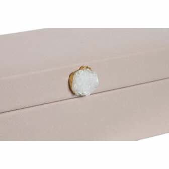 Juwelenkistje Home ESPRIT Licht Roze 28,5 x 12,5 x 5,5 cm 3