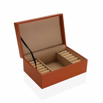 Juwelenkistje Versa Terra cotta 13,5 x 8 x 20,5 cm 1