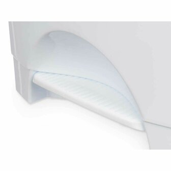 Pedaalemmer Wit Plastic 50 L (3 Stuks) 4