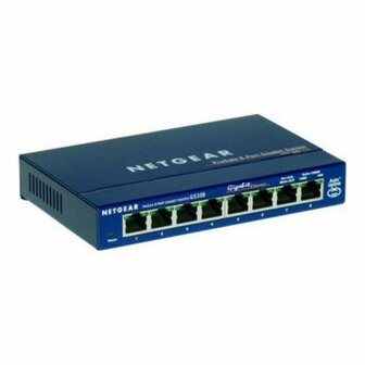 Desktop Switch Netgear GS108GE 8P Gigabit 1