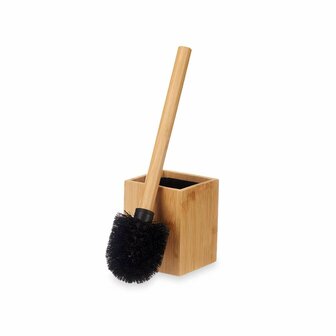Toiletborstel Bamboe Plastic 10 x 36 x 10 cm (12 Stuks) 4