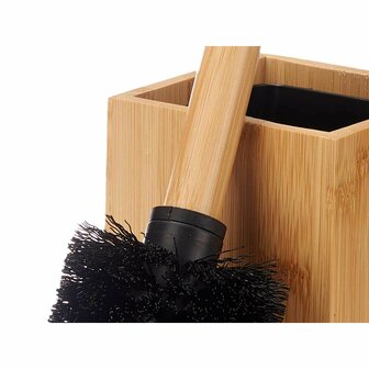 Toiletborstel Bamboe Plastic 10 x 36 x 10 cm (12 Stuks) 5