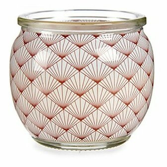 Geurkaars Kokosnoot Cr&egrave;me Glas Was (7,5 x 6,3 x 7,5 cm) (12 Stuks) 2