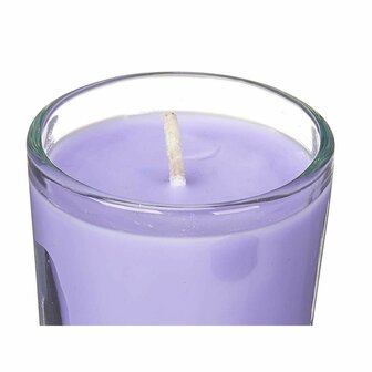 Geurkaarsenset 16 x 6,5 x 11 cm (12 Stuks) Glas Lavendel 4