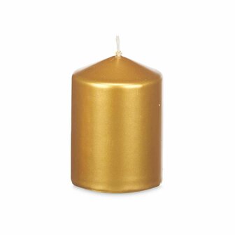 Kaars Gouden 7 x 10 x 7 cm (24 Stuks) 2